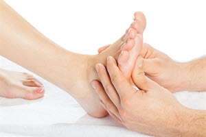 foot massage reflexology at Chatswood MYK Massage